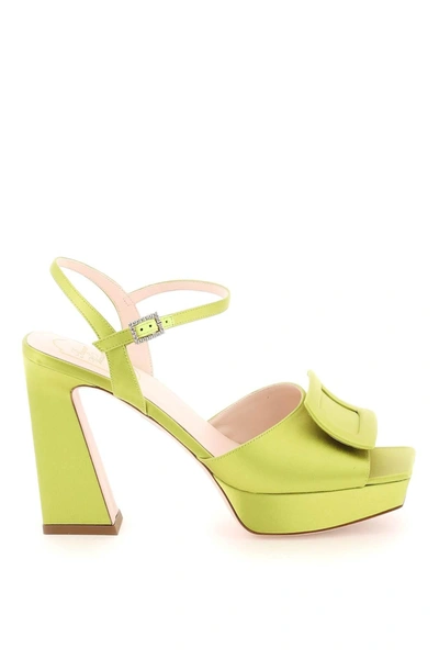 ROGER VIVIER ROGER VIVIER SATIN SANDALS