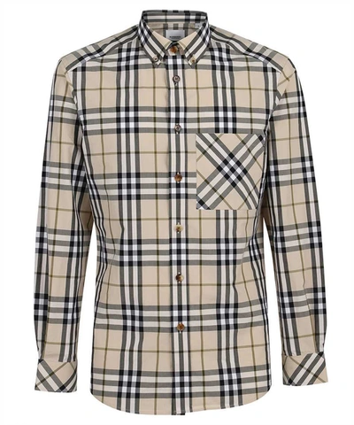 Burberry Shirt In Beige