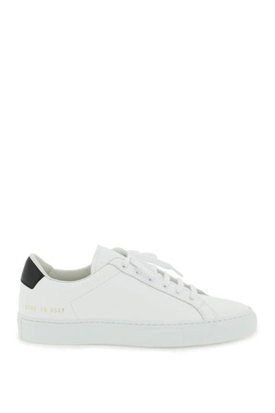 Common Projects Retro Low In White,black