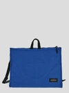 Eastpak X Telfar Blue Tote Bag In <p> Tote Bag In Blue Polyester With Embossed Logo