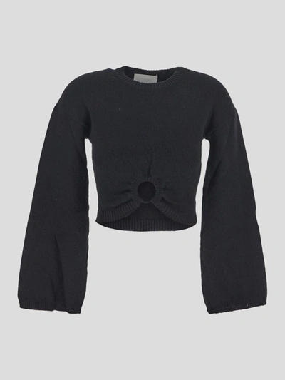 Erika Cavallini Maria Adele Sweater In Black
