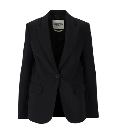 Essentiel Antwerp Cho Black Single-breasted Jacket