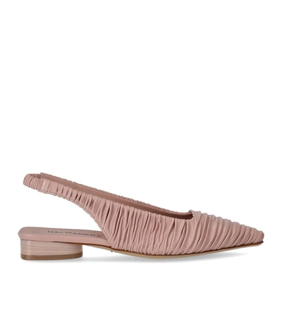 Halmanera Fold Powder Pink Ballet Flat Shoe