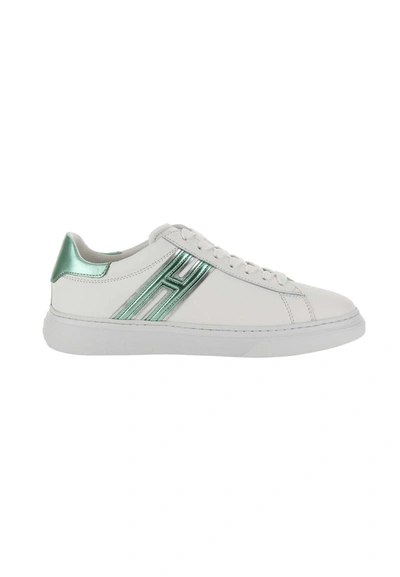 Hogan Sneakers  H365 Whitegreen In White,green