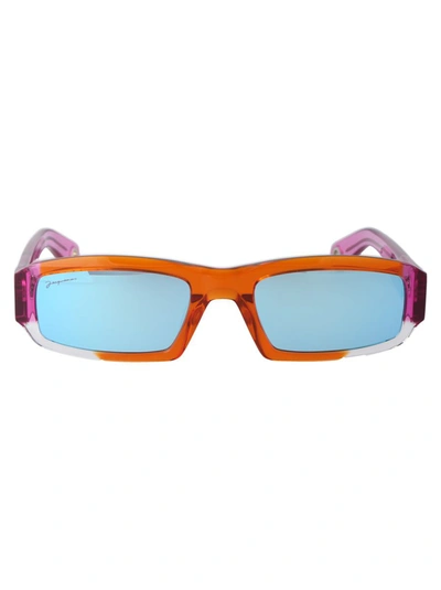 Jacquemus Sunglasses In Multi Orange