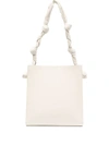 Jil Sander Logo-print Shoulder Bag In White