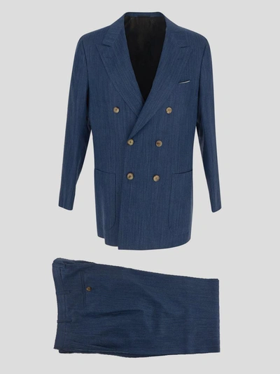 Kiton Blue Suit