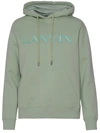 LANVIN LANVIN GREEN COTTON SWEATSHIRT