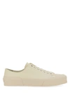 Jil Sander Smooth Leather Low Sneakers In Multicolor