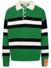 RIGHT FOR RIGHT FOR GREEN WOOL SWEATER