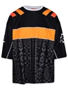 Marcelo Burlon County Of Milan Marcelo Burlon X Kappa Soccer T-shirt In Black