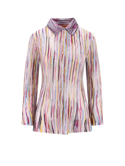 Missoni Flexage Space Dyed Shirt In Multicolour