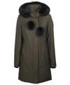 Moose Knuckles Stirling Hooded Parka In Forrest Hill/black Shearling