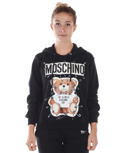 Moschino Sweatshirt In Black