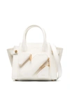 OFF-WHITE OFF-WHITE LEATHER SHOPPING BAG