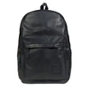 MAHI LEATHER Leather Classic Backpack Rucksack In Black Leather