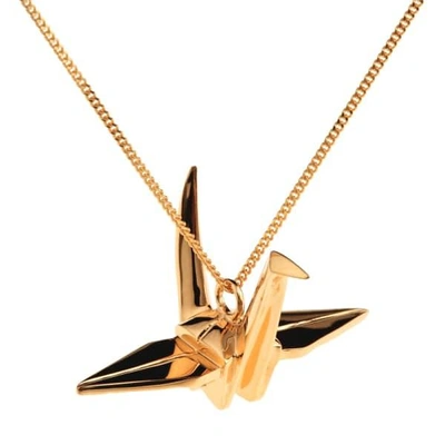 Gucci Crane Necklace Gold