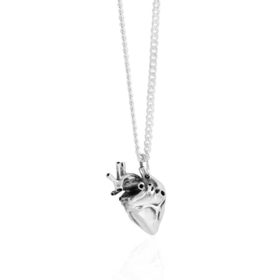 Gucci Small Heart Pendant Silver