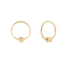 Gucci Cube & Hoop Earrings Mini