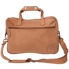 MAHI LEATHER Compact Leather Satchel Bag In Vintage Cognac