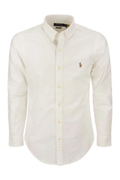 Polo Ralph Lauren 'oxford' Shirt In White