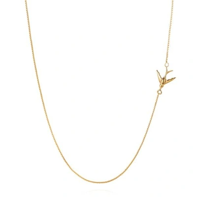 Gucci Swallow Necklace – Gold Vermeil