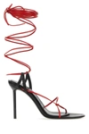 Ferragamo Strappy Stiletto Sandals In Multicoloured