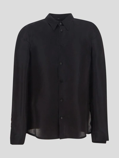 Sapio Silk Shirt In Black
