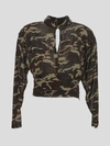 SEMICOUTURE SEMICOUTURE CAMOUFLAGE SHIRT