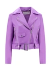 Stand Studio Esmeralda Biker Jacket Stand Clothing Violet In Purple