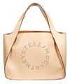 Stella Mccartney Stella Logo Crossbody Tote In Panna