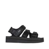 Suicoke Kisee-vpo Logo-detail Sandals In Nero
