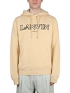 Lanvin Beige Cotton Sweatshirt In Beige