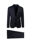 Tagliatore Single-breasted Suit In Blue