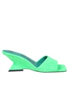 Attico Cheope 60 Mule In Green