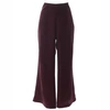 Roses Are Red Women's Red / Pink / Purple "stepping Songs" Burgundy Silk Trousers In Silk