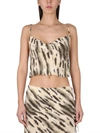 Rotate Birger Christensen Rotate Birgerchristensen Top Millie In Multicolor