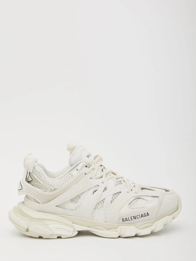 Balenciaga Track Lace-up Sneakers In White