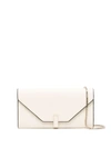 Valextra Chain-strap Shoulder Bag In White