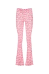 Versace Printed Velvet Pant In Printed