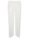 VIA MASINI 80 VIA MASINI 80 STRAIGHT LEG LINEN BLEND TROUSERS