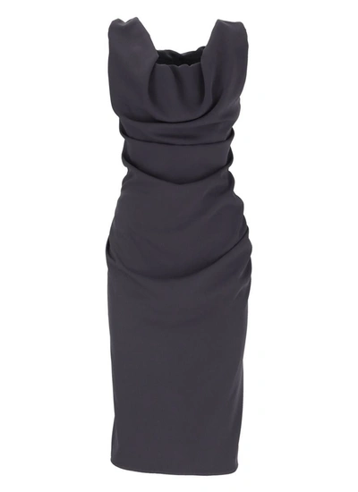 Vivienne Westwood Ginnie Pencil Dress In Black