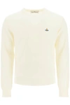 VIVIENNE WESTWOOD VIVIENNE WESTWOOD ORB EMBROIDERY WOOL AND CASHMERE SWEATER