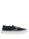 Marcelo Burlon County Of Milan Marcelo Burlon Icon Wings Slip On Sneakers In Black