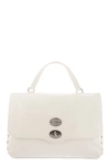 Zanellato Postina Daily Shoulder Bag With Removable Strap In White