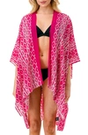 Marcus Adler Abstract Duster In Pink