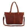 MAHI LEATHER Leather Tote In Vintage Brown