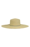 Marcus Adler Beaded Band Straw Hat In Natural