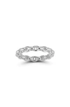 CHLOE & MADISON CHLOE AND MADISON STERLING SILVER CHAIN LINK RING