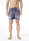 JUST CAVALLI BEACHWEAR JUST CAVALLI BEACHWEAR BLUE POLYESTER MEN'S SWIMWEAR